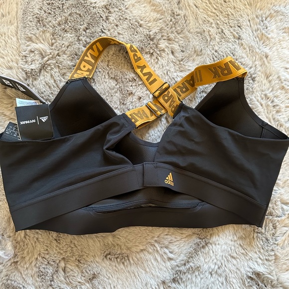 Ivy park x adidas original black and gold bra - Picture 2 of 4